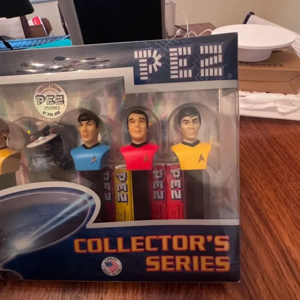 The 2008 Pez Star Trek Limited Edition Collector's Series Set Sealed